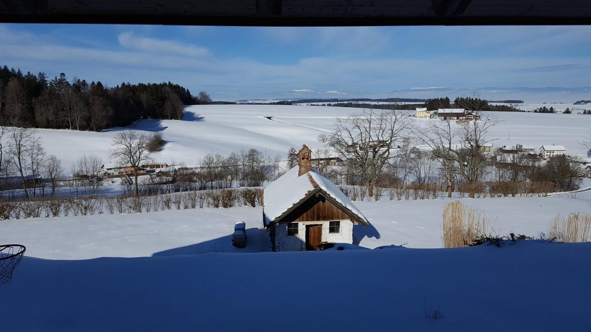 Les Abeilles Bed and Breakfast Romont Eksteriør billede